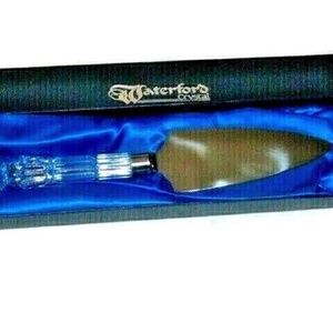 Waterford Crystal Cake Pie Knife Server New w Box